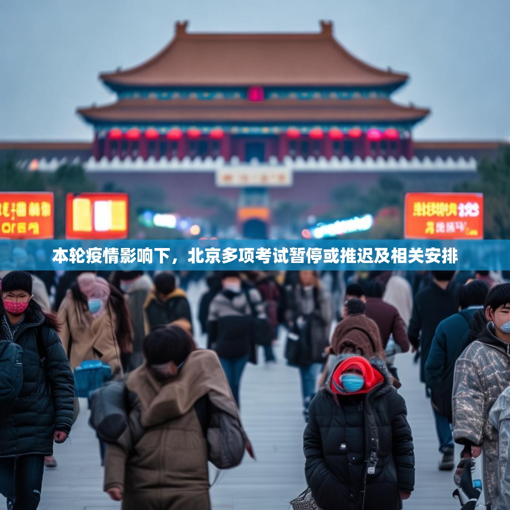 本轮疫情影响下，北京多项考试暂停或推迟及相关安排