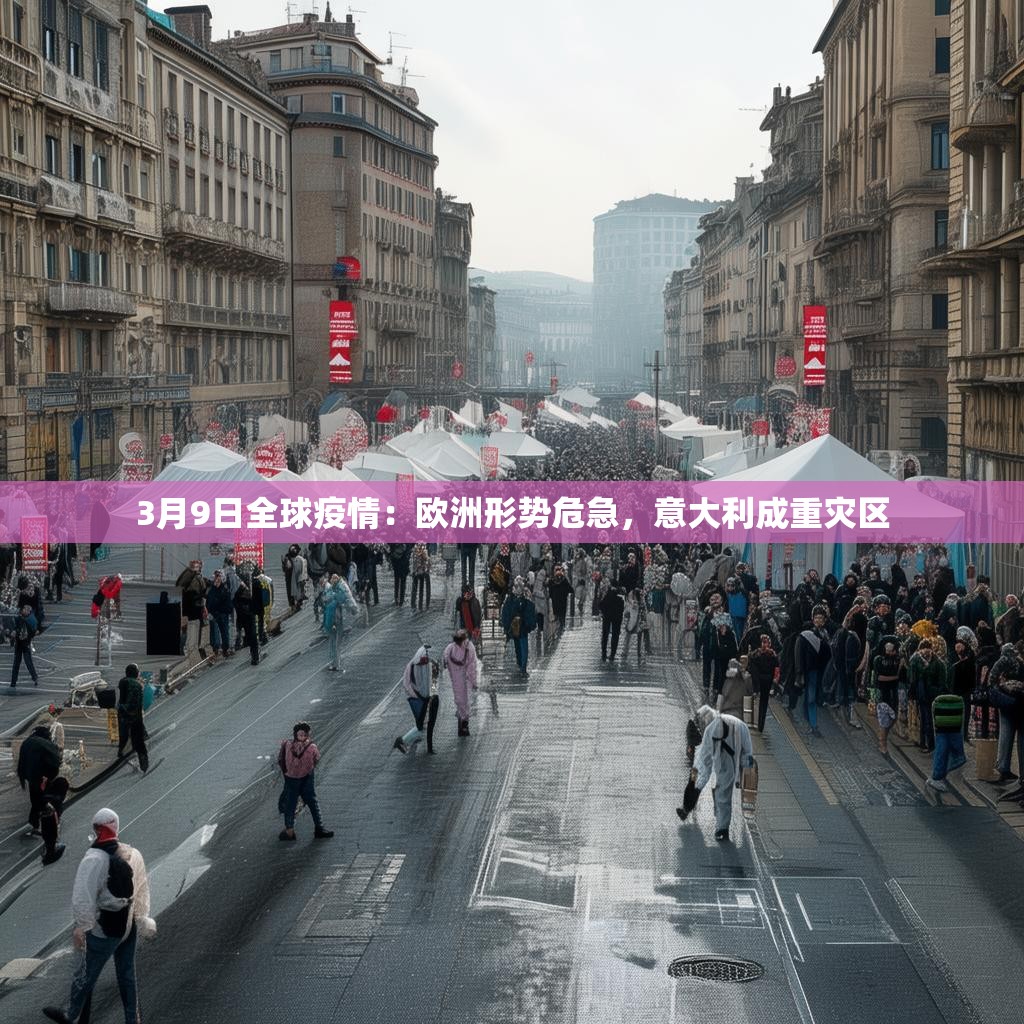 3月9日全球疫情：欧洲形势危急，意大利成重灾区
