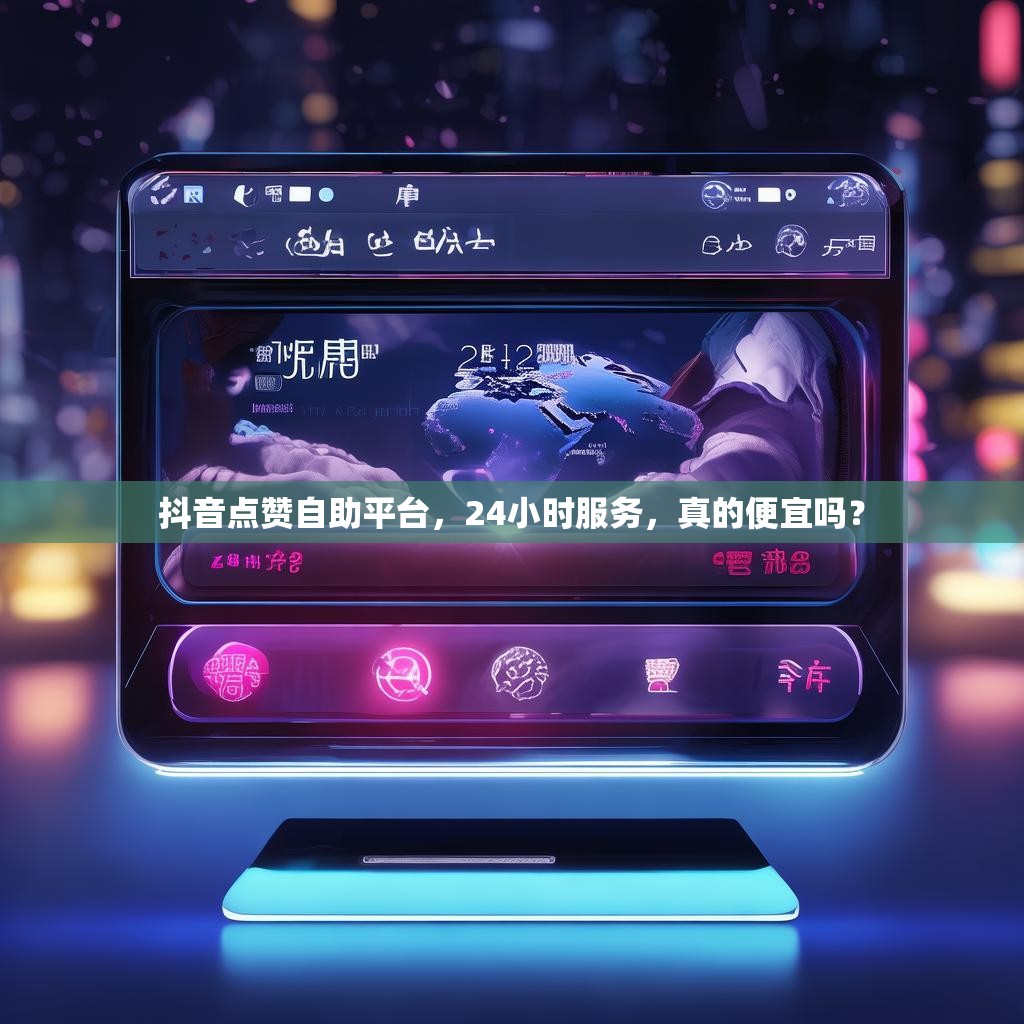 抖音点赞自助平台，24小时服务，真的便宜吗？