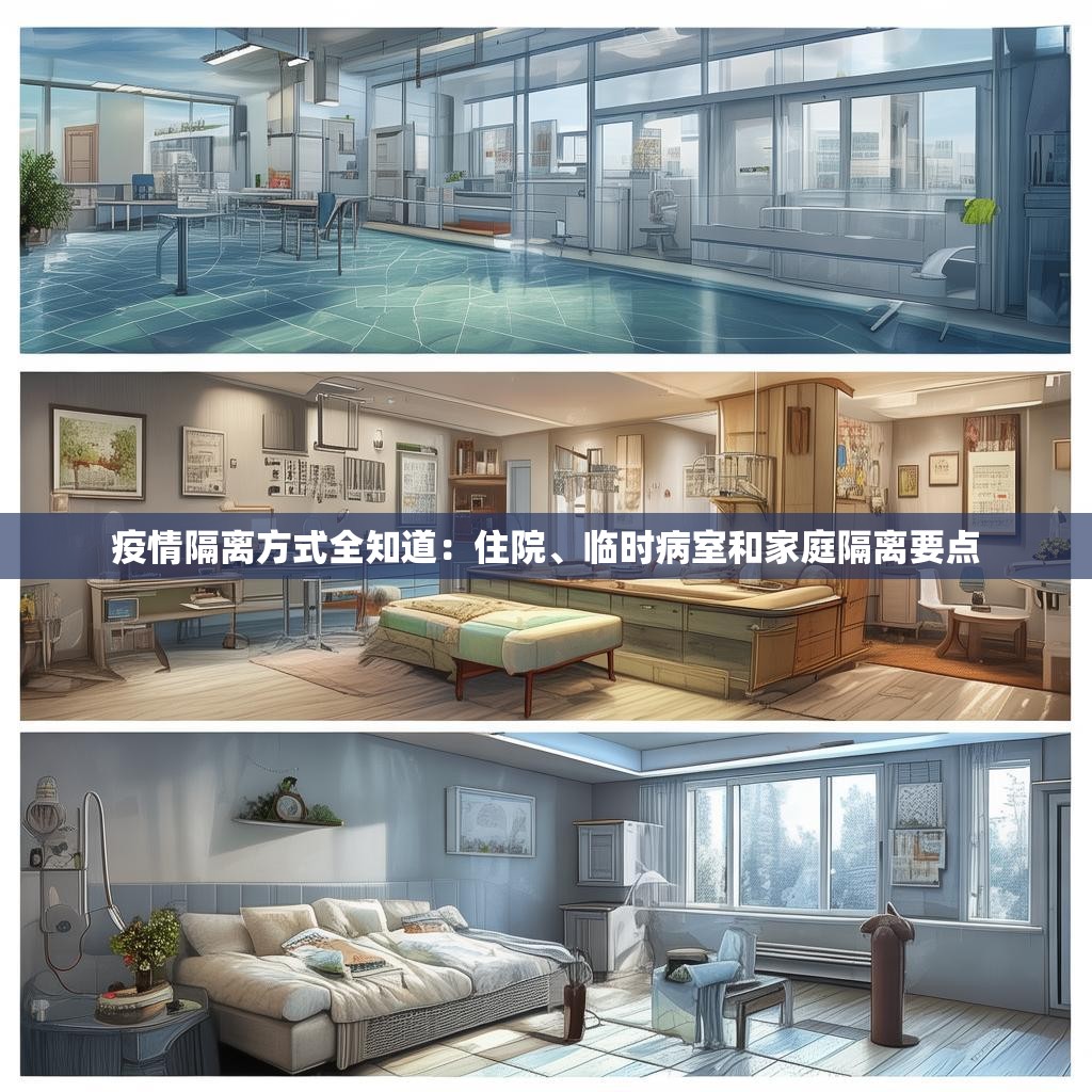 疫情隔离方式全知道：住院、临时病室和家庭隔离要点