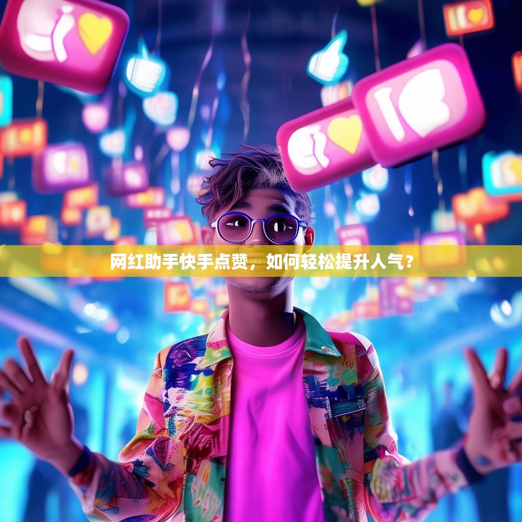 网红助手快手点赞，如何轻松提升人气？