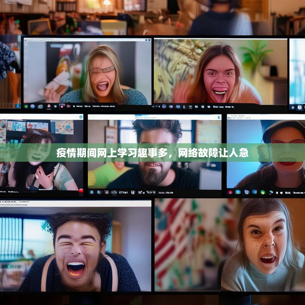 疫情期间网上学习趣事多，网络故障让人急