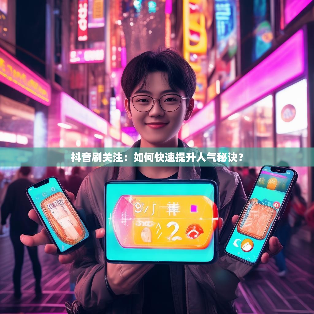 抖音刷关注：如何快速提升人气秘诀？