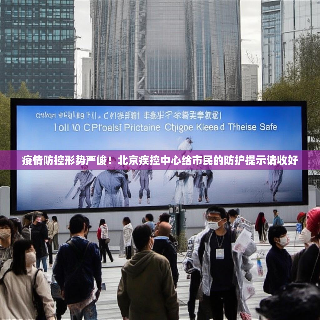疫情防控形势严峻！北京疾控中心给市民的防护提示请收好
