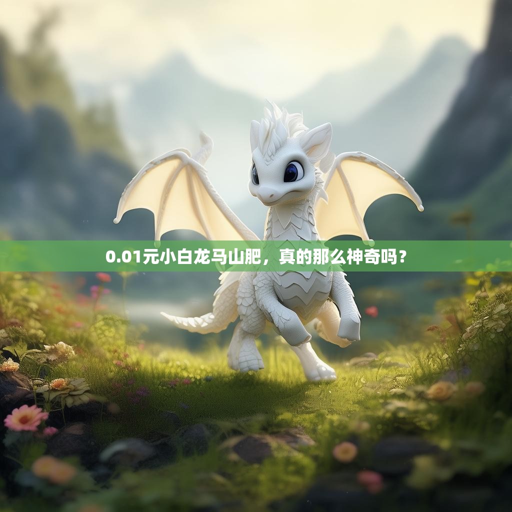 0.01元小白龙马山肥，真的那么神奇吗？