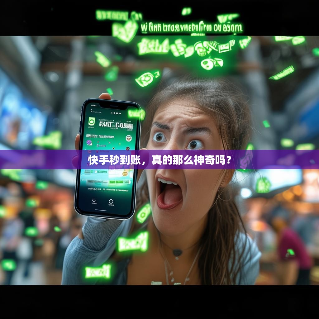 快手秒到账，真的那么神奇吗？