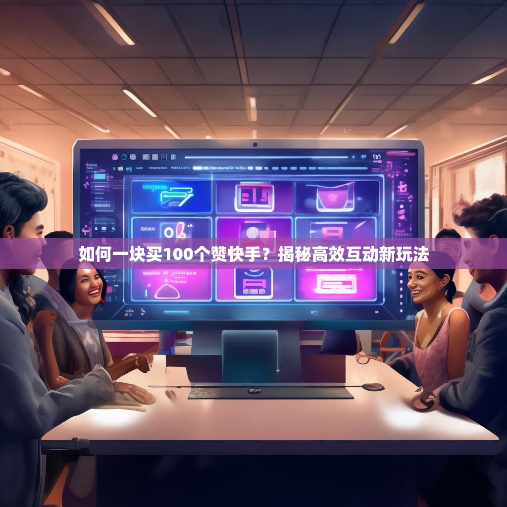 如何一块买100个赞快手？揭秘高效互动新玩法