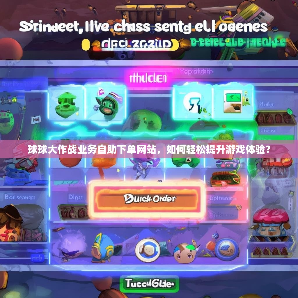 球球大作战业务自助下单网站，如何轻松提升游戏体验？