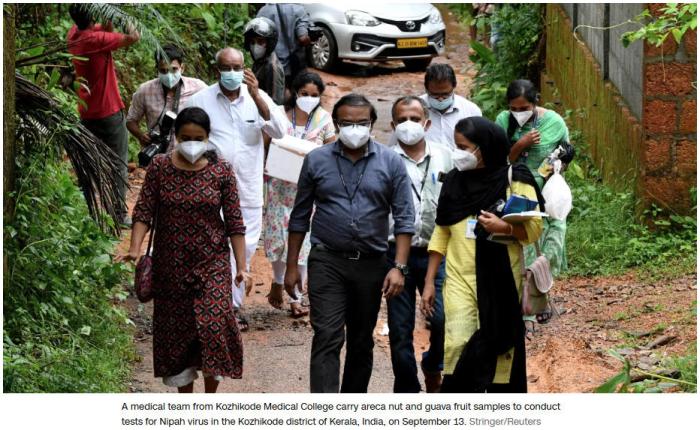 印度现尼帕病毒疫情，周边国家加强防控及相关症状提醒