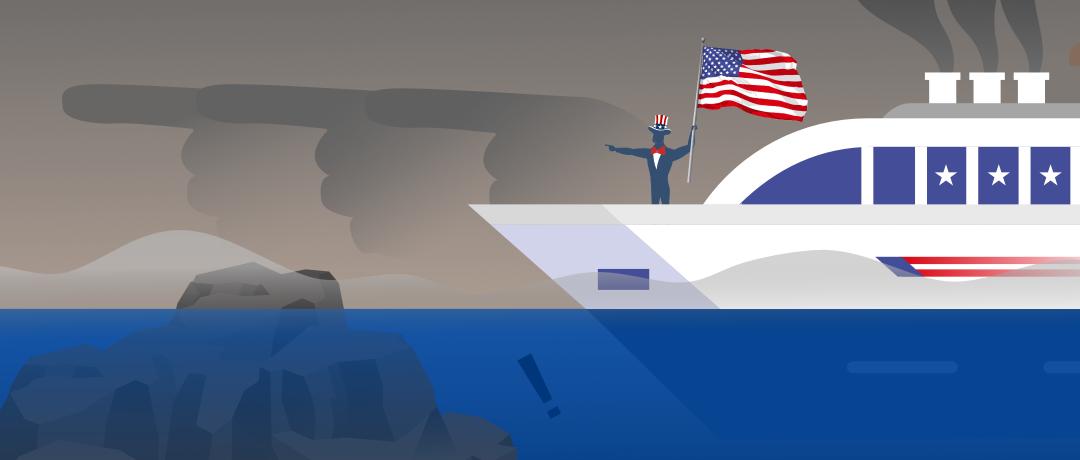 美国疫情下四大危机浮出水面，经济泡沫膨胀随时崩盘