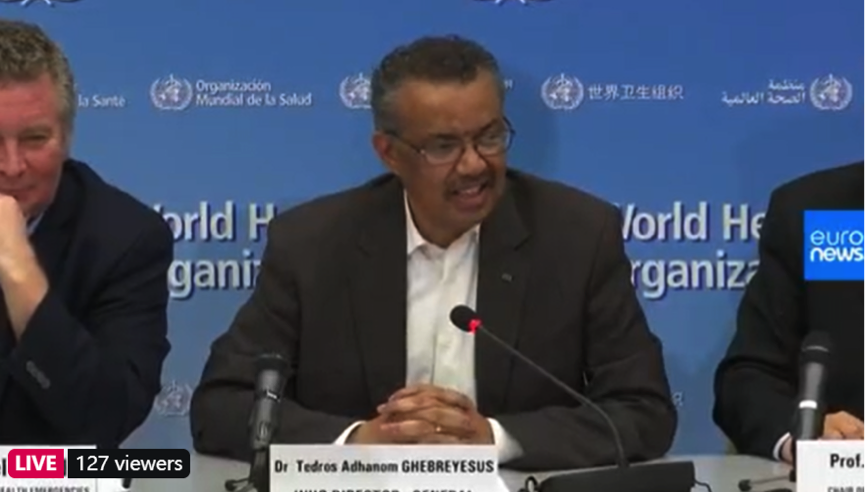 1月30日世卫将新冠疫情列为国际关注的突发公共卫生事件