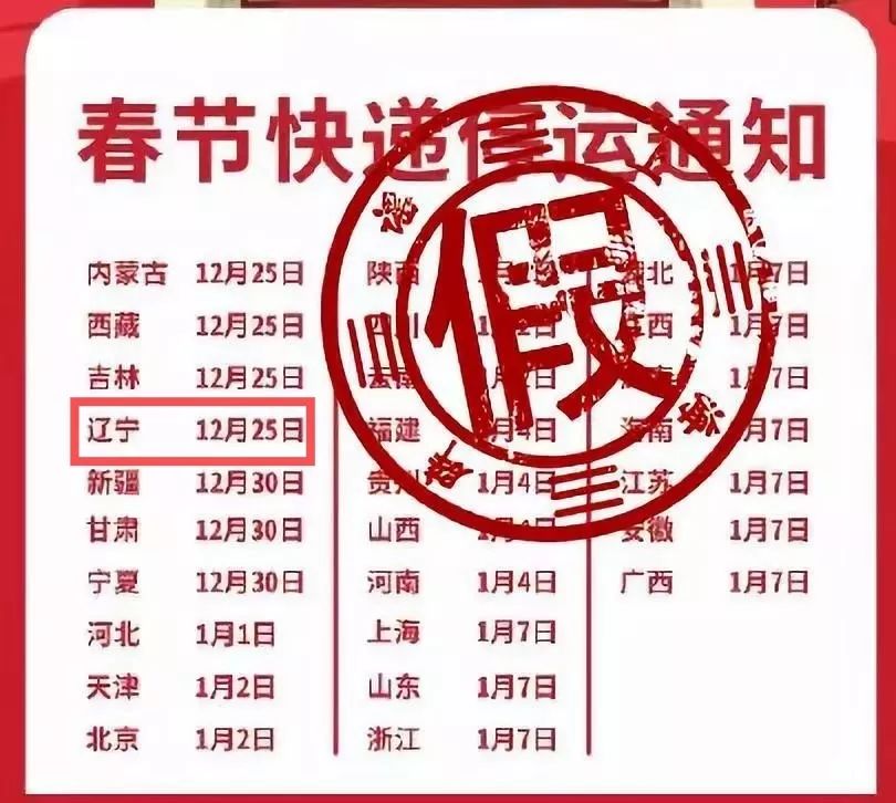 网传冬季快递停运通知不实,代购微商借此催单囤货