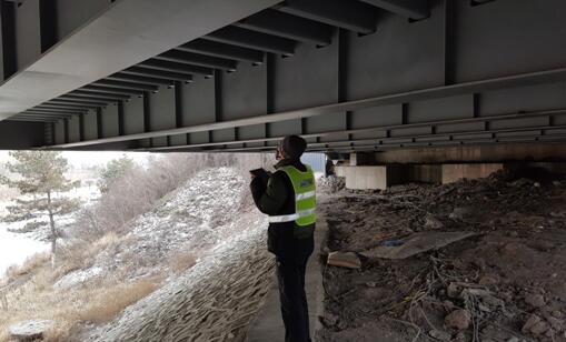 我院中标高速桥梁定期检测项目,外业检测顺利完成