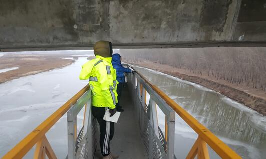 我院中标高速桥梁定期检测项目,外业检测顺利完成