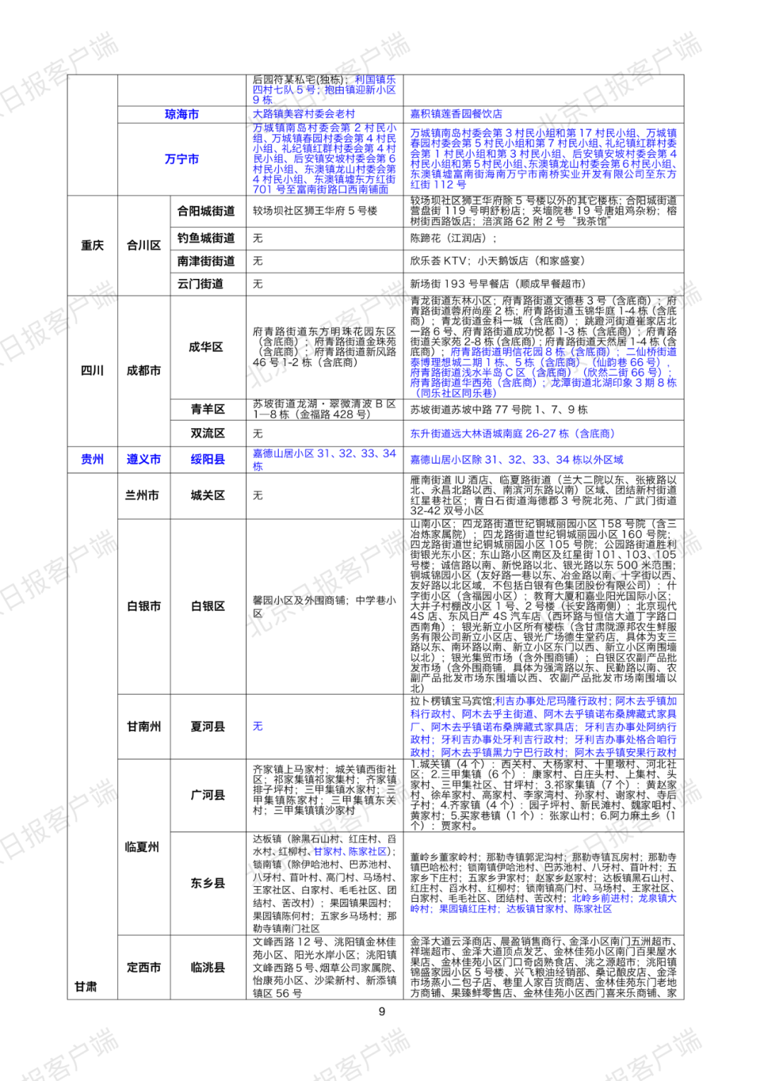柳州最新疫情政策 海南金华等地来返柳人员需报备管理