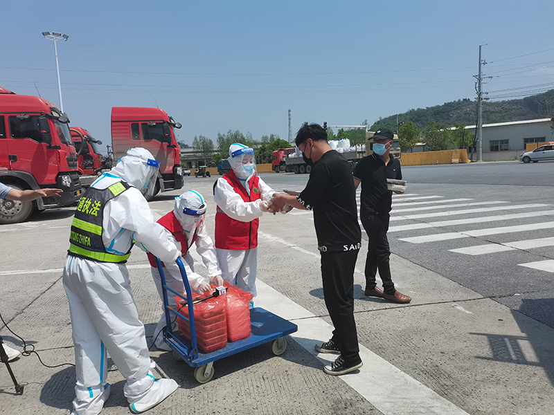安徽高速服务区志愿服务_安徽高速服务区疫情防控_疫情防控